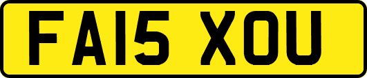 FA15XOU