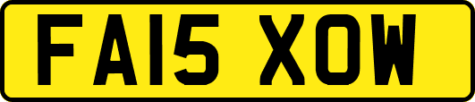 FA15XOW