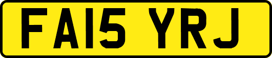 FA15YRJ