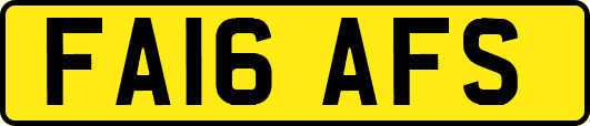 FA16AFS