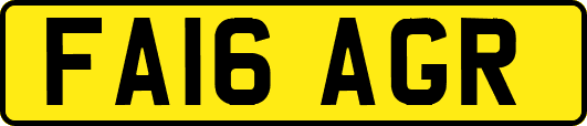 FA16AGR