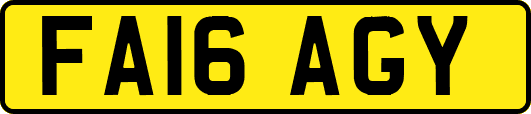 FA16AGY