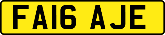 FA16AJE