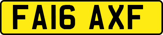 FA16AXF
