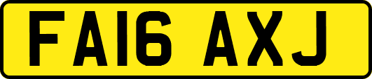 FA16AXJ