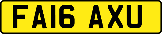 FA16AXU