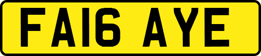 FA16AYE