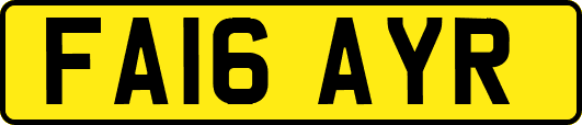 FA16AYR