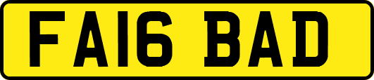 FA16BAD