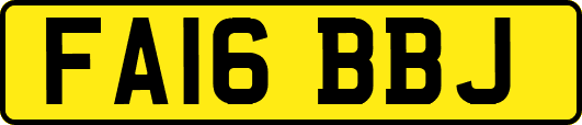 FA16BBJ