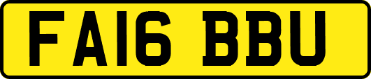 FA16BBU