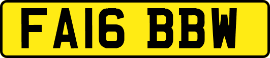 FA16BBW
