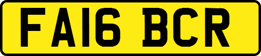 FA16BCR