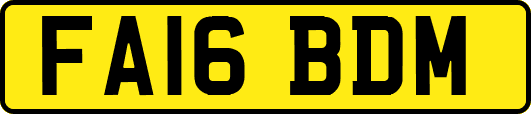 FA16BDM