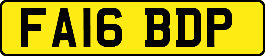 FA16BDP