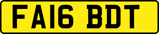 FA16BDT