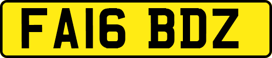 FA16BDZ