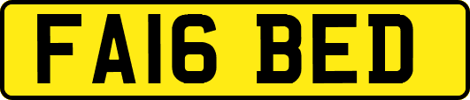 FA16BED