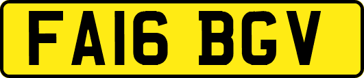 FA16BGV