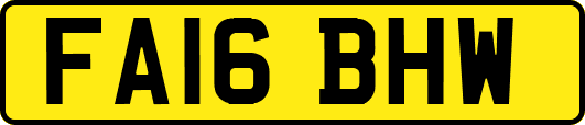 FA16BHW
