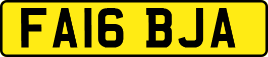 FA16BJA