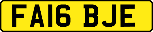 FA16BJE