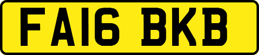 FA16BKB