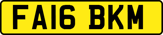 FA16BKM