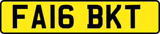 FA16BKT