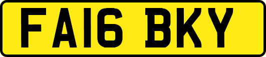 FA16BKY