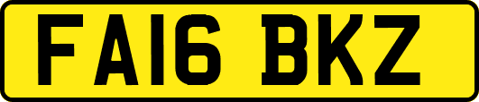 FA16BKZ
