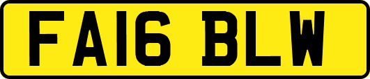 FA16BLW
