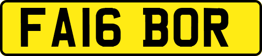 FA16BOR