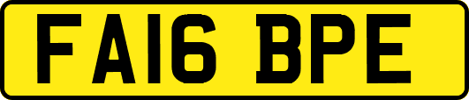 FA16BPE