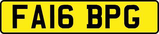 FA16BPG