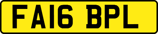FA16BPL