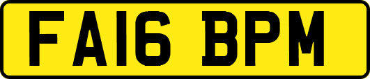 FA16BPM