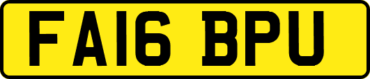 FA16BPU