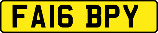 FA16BPY