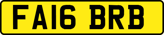 FA16BRB