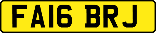 FA16BRJ