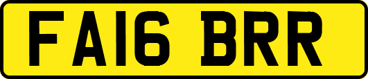FA16BRR