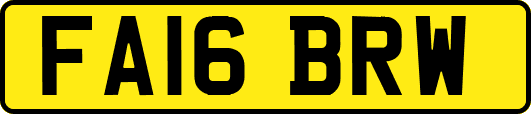 FA16BRW