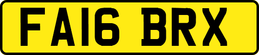 FA16BRX