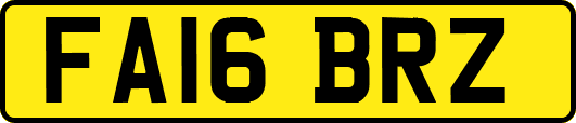 FA16BRZ