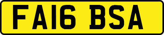 FA16BSA