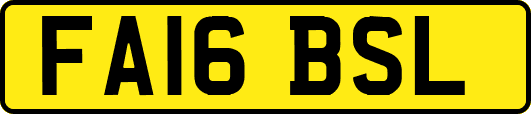 FA16BSL