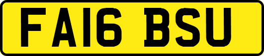 FA16BSU