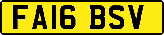 FA16BSV