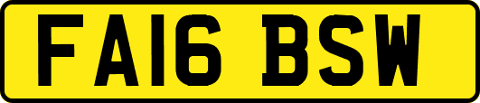 FA16BSW